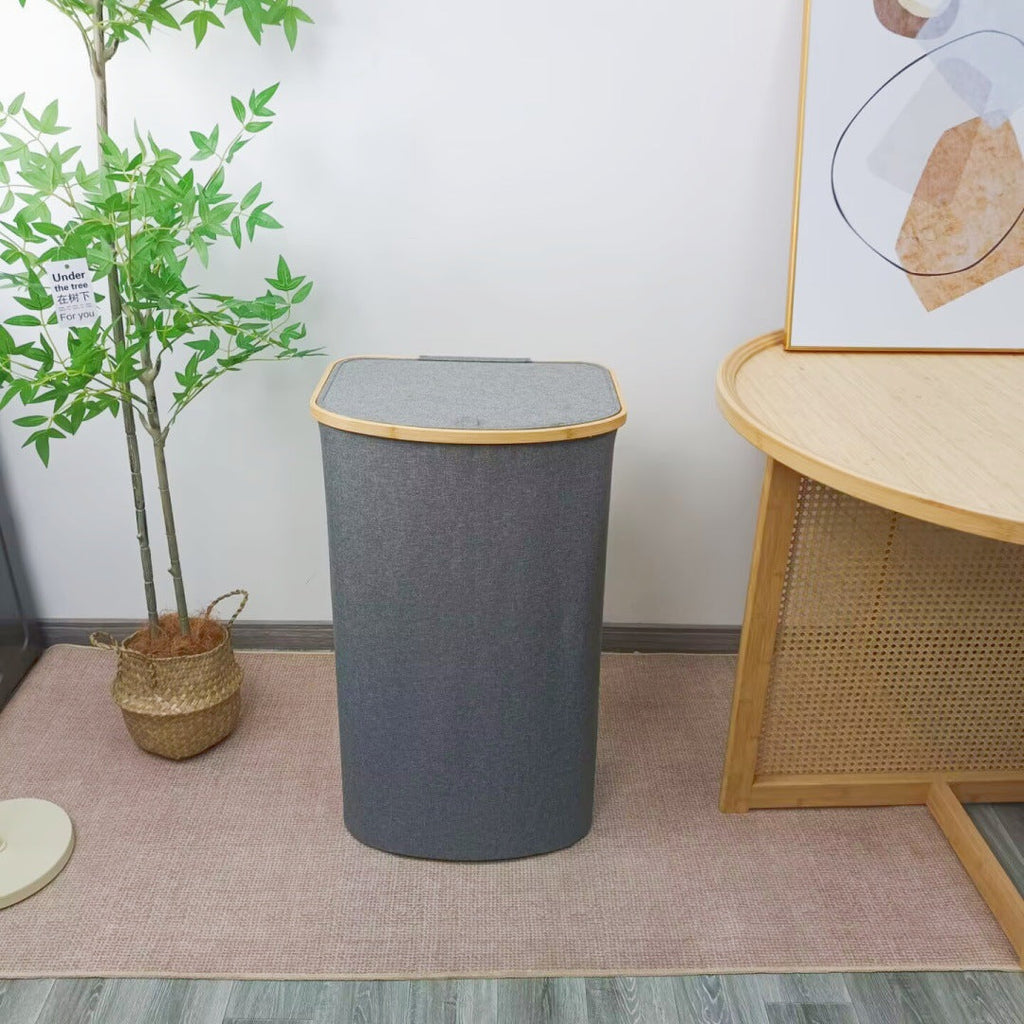 Modern Laundry Basket with Removable Lid | Kelmera