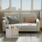 Modern Laundry Basket with Wooden Handle | Kelmera
