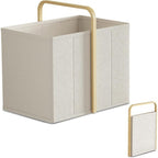 Modern Laundry Basket with Wooden Handle | Kelmera