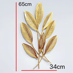 Modern Leaf Metal Wall Art | Kelmera