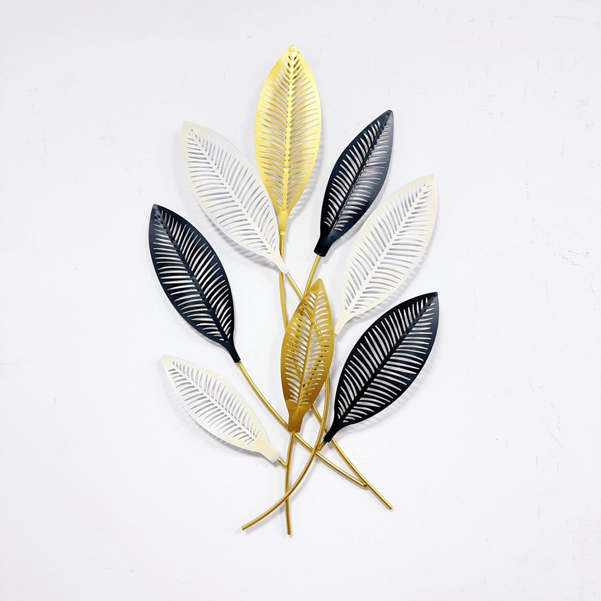Modern Leaf Metal Wall Art | Kelmera