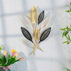Modern Leaf Metal Wall Art | Kelmera