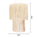 Modern Macrame Pendant Lamp | Kelmera