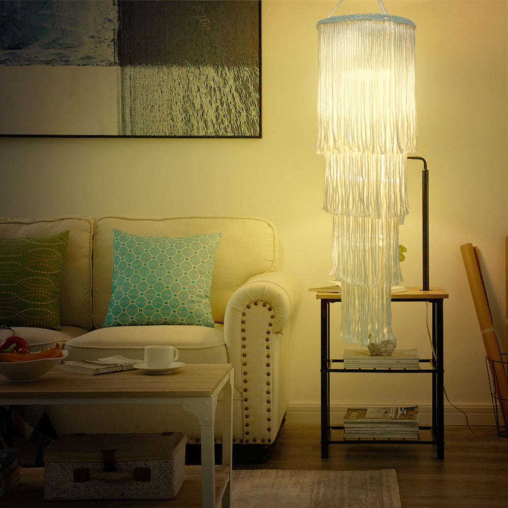 Modern Macrame Pendant Lamp | Kelmera