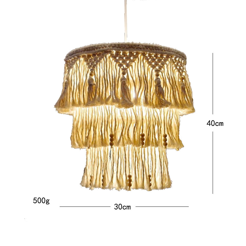 Modern Macrame Pendant Lamp | Kelmera