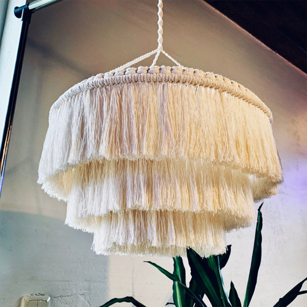 Modern Macrame Pendant Lamp | Kelmera