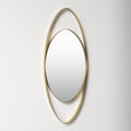 Modern Oval Decorative Wall Mirror | Kelmera