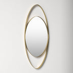 Modern Oval Decorative Wall Mirror | Kelmera