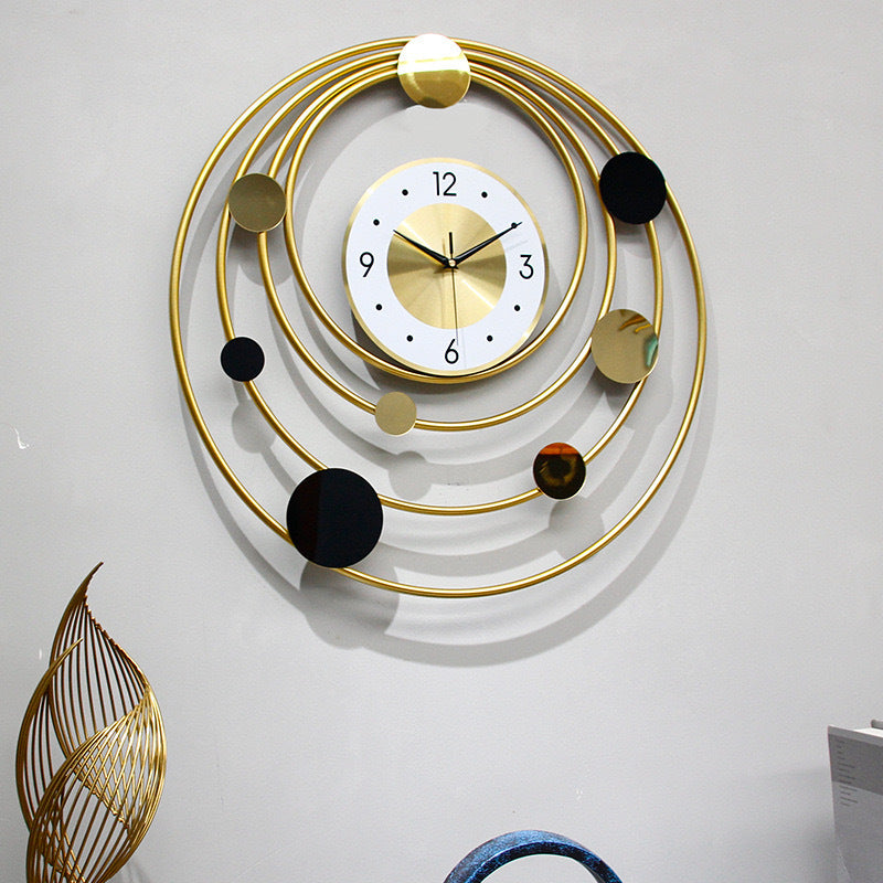 Modern Planetary Wall Clock | Kelmera