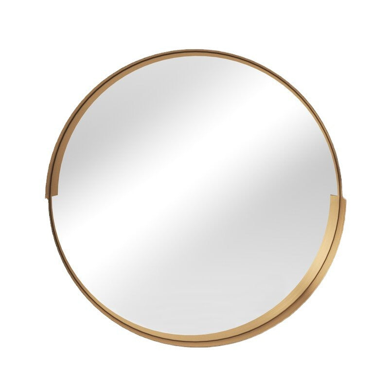 Modern Round Wall Mirror with Elegant Frame | Kelmera