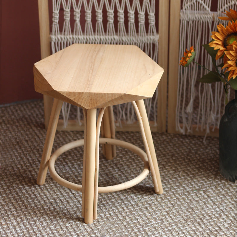 Modern Stool made of High-Quality Wood | Kelmera