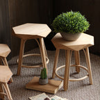 Modern Stool made of High-Quality Wood | Kelmera