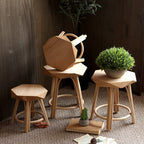Modern Stool made of High-Quality Wood | Kelmera