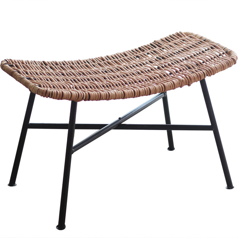Modern Stool made of Woven Rattan | Kelmera