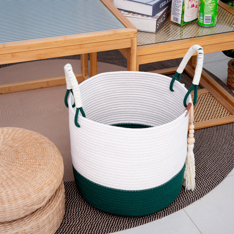 Modern Storage Basket Beige Brown | Kelmera