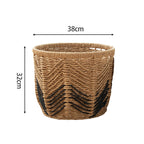 Modern Storage Basket with Geometric Design | Kelmera