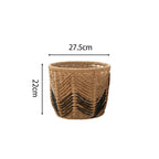 Modern Storage Basket with Geometric Design | Kelmera