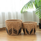 Modern Storage Basket with Geometric Design | Kelmera