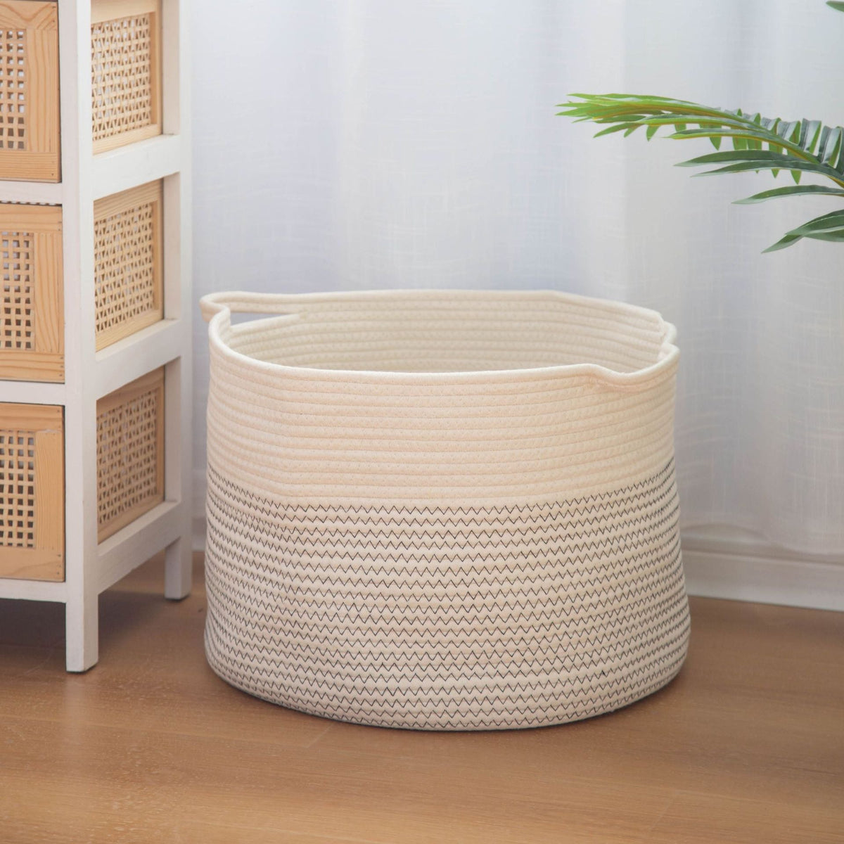 Modern Storage Basket with Handles | Kelmera