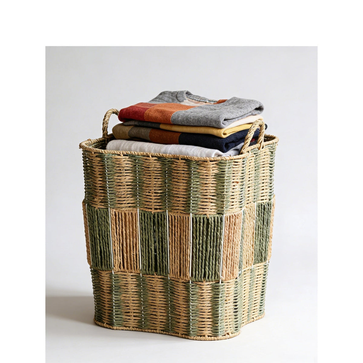 Modern Storage Basket with Handwoven Design | Kelmera