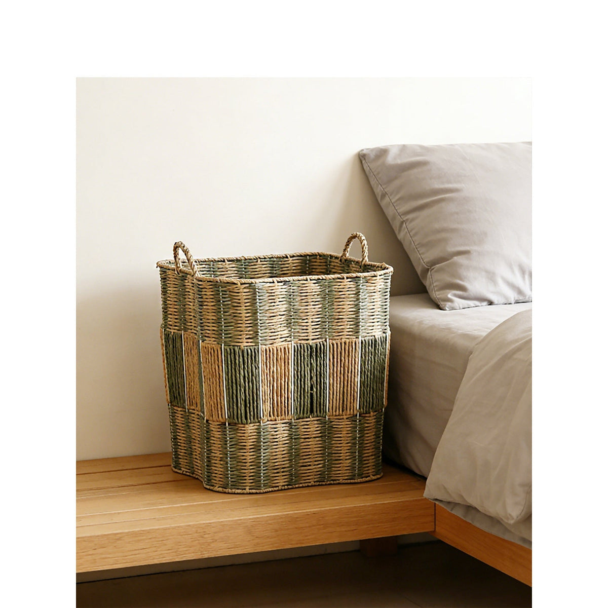 Modern Storage Basket with Handwoven Design | Kelmera