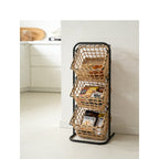 Modern Storage Basket with Multiple Shelves | Kelmera