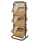Modern Storage Basket with Multiple Shelves | Kelmera
