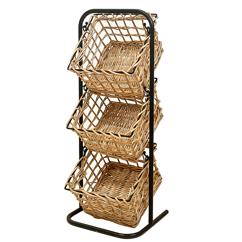 Modern Storage Basket with Multiple Shelves | Kelmera