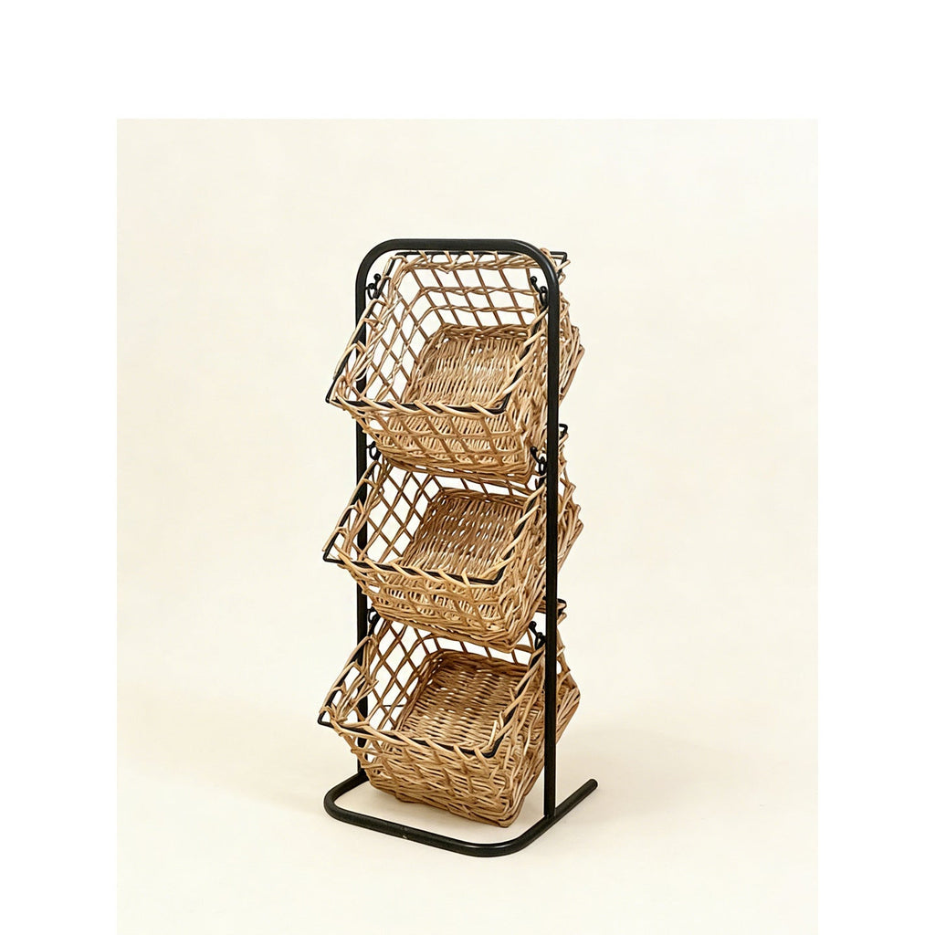 Modern Storage Basket with Multiple Shelves | Kelmera