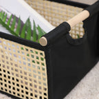 Modern Storage Container with Rattan Look | Kelmera
