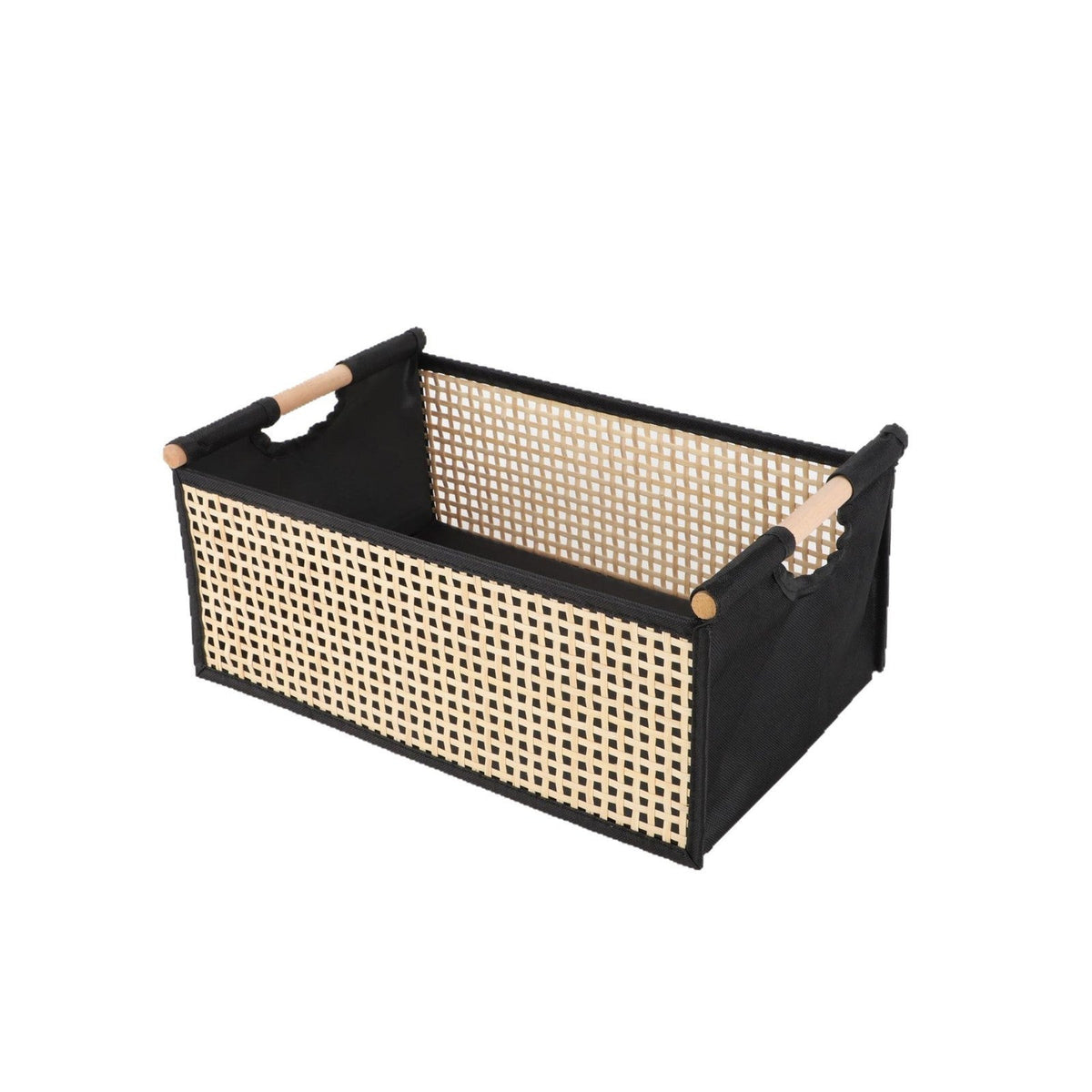 Modern Storage Container with Rattan Look | Kelmera