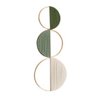Modern Wall Art Piece made of Macrame and Wood | Kelmera