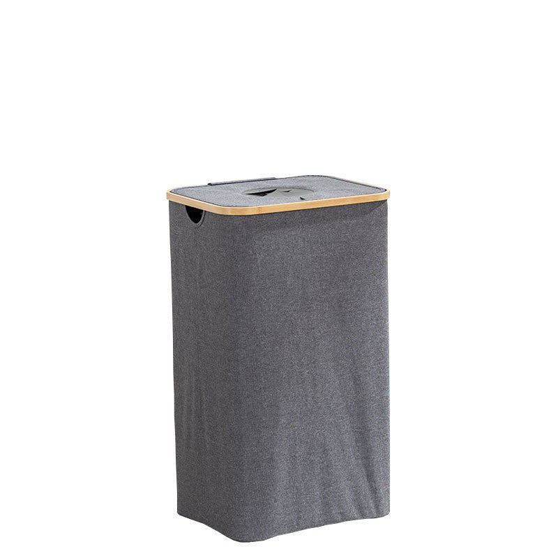 Modern Waste Separation Container with Removable Inner Insert and Bamboo Lid | Kelmera
