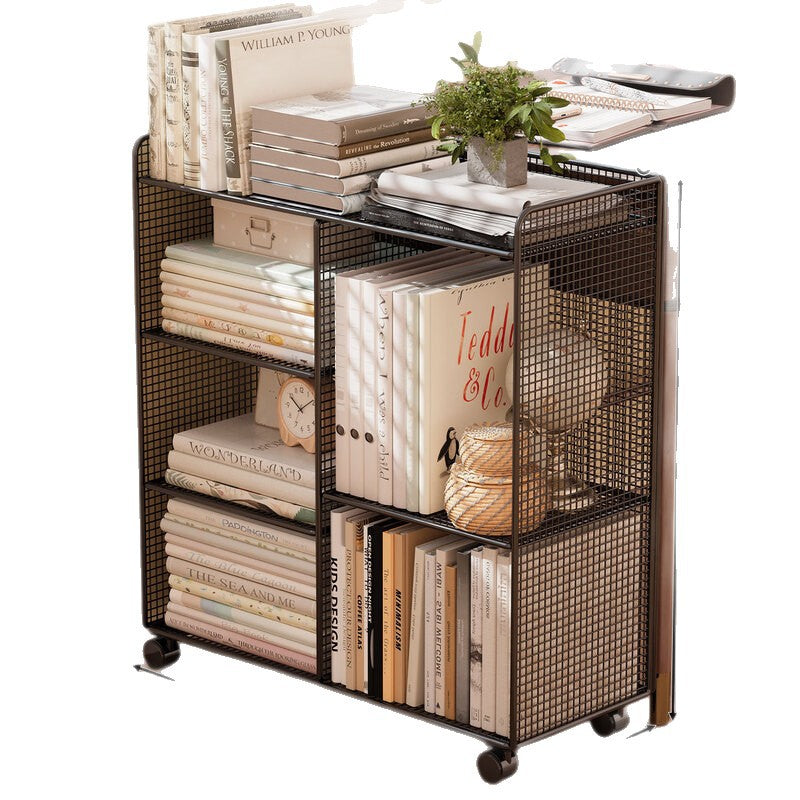 Modern Wire Grid Bookshelf Organizer | Kelmera