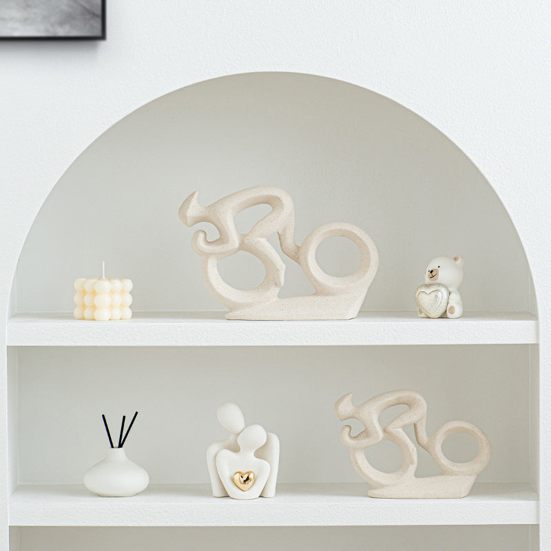 Modernist Sculpture Soft Textile Ceramic | Kelmera