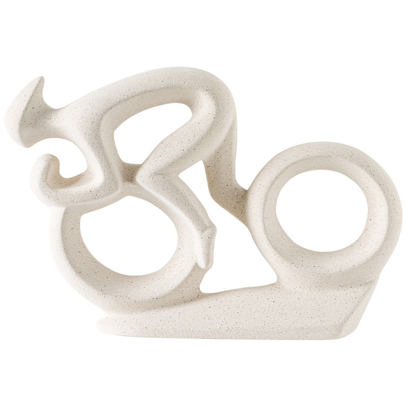Modernist Sculpture Soft Textile Ceramic | Kelmera