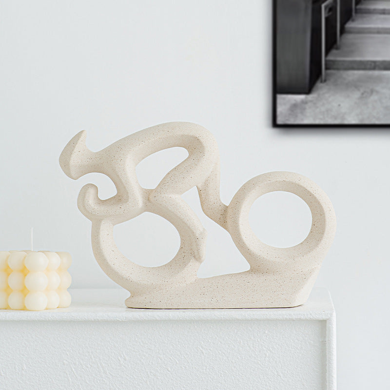 Modernist Sculpture Soft Textile Ceramic | Kelmera