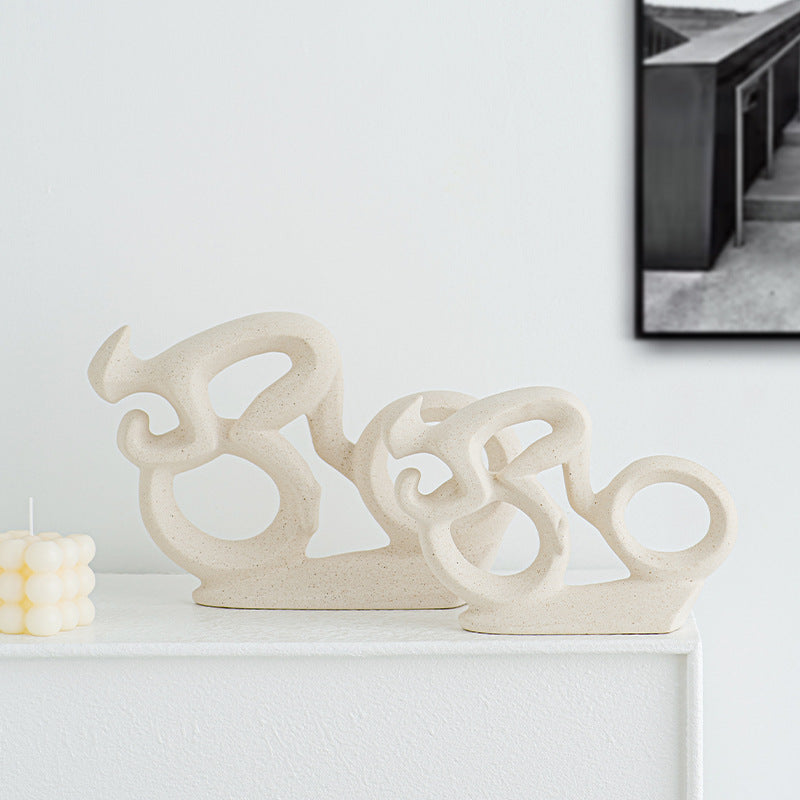 Modernist Sculpture Soft Textile Ceramic | Kelmera