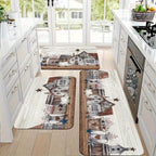 Money-Themed Anti-Fatigue Kitchen Mat | Kelmera