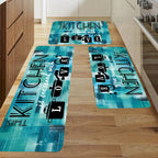 Money-Themed Anti-Fatigue Kitchen Mat | Kelmera