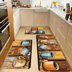 Money-Themed Anti-Fatigue Kitchen Mat | Kelmera