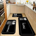 Money-Themed Anti-Fatigue Kitchen Mat | Kelmera