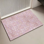 Mosaic Pattern Bath Mat | Kelmera