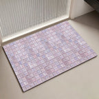 Mosaic Pattern Bath Mat | Kelmera