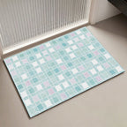 Mosaic Pattern Bath Mat | Kelmera