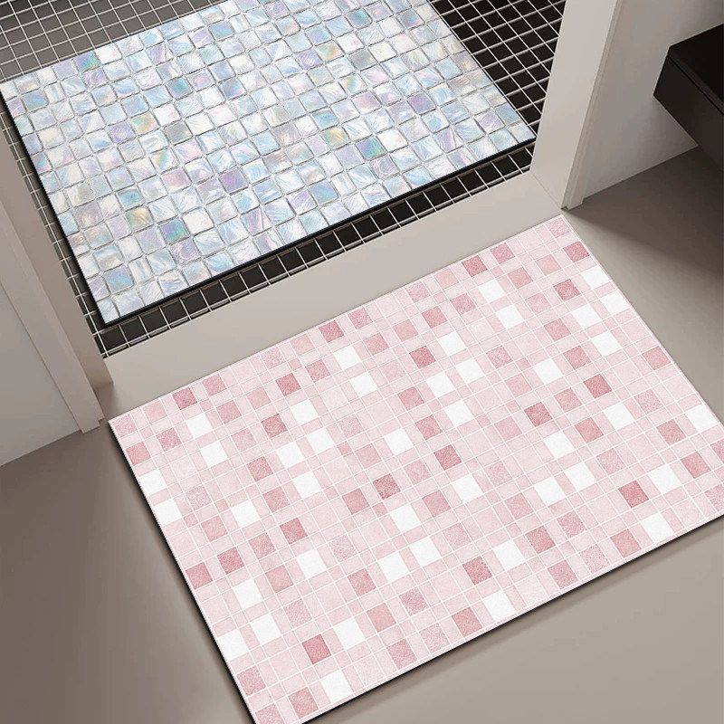 Mosaic Pattern Bath Mat | Kelmera