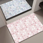 Mosaic Pattern Bath Mat | Kelmera