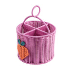 Multi-Compartment Decorative Organizer Basket | Kelmera