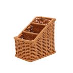 Multi-Compartment Woven Organizer Basket | Kelmera