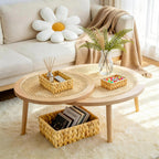 Multi-Compartment Woven Storage Organizer | Kelmera